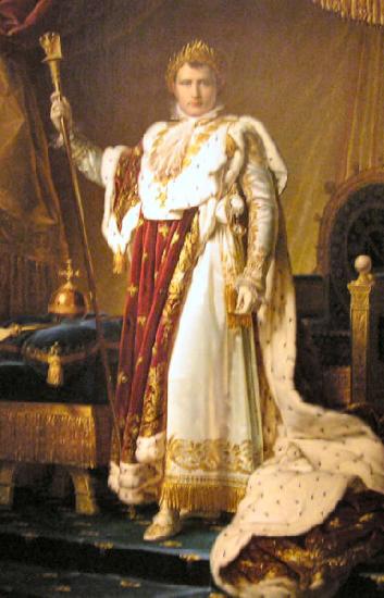 Francois Pascal Simon Gerard Napoleon in Coronation Robes oil painting image